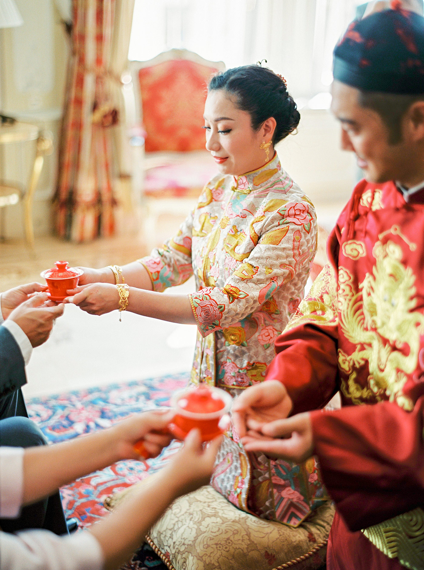 Chinese Tea Ceremony Hotel Imperial Vienna Wedding