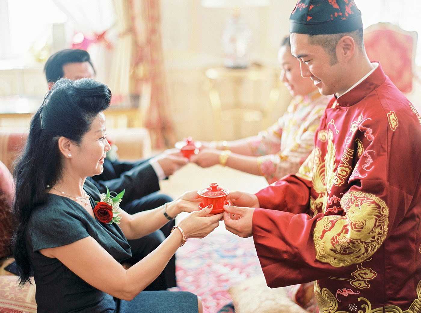 Chinese Tea Ceremony Hotel Imperial Vienna Wedding