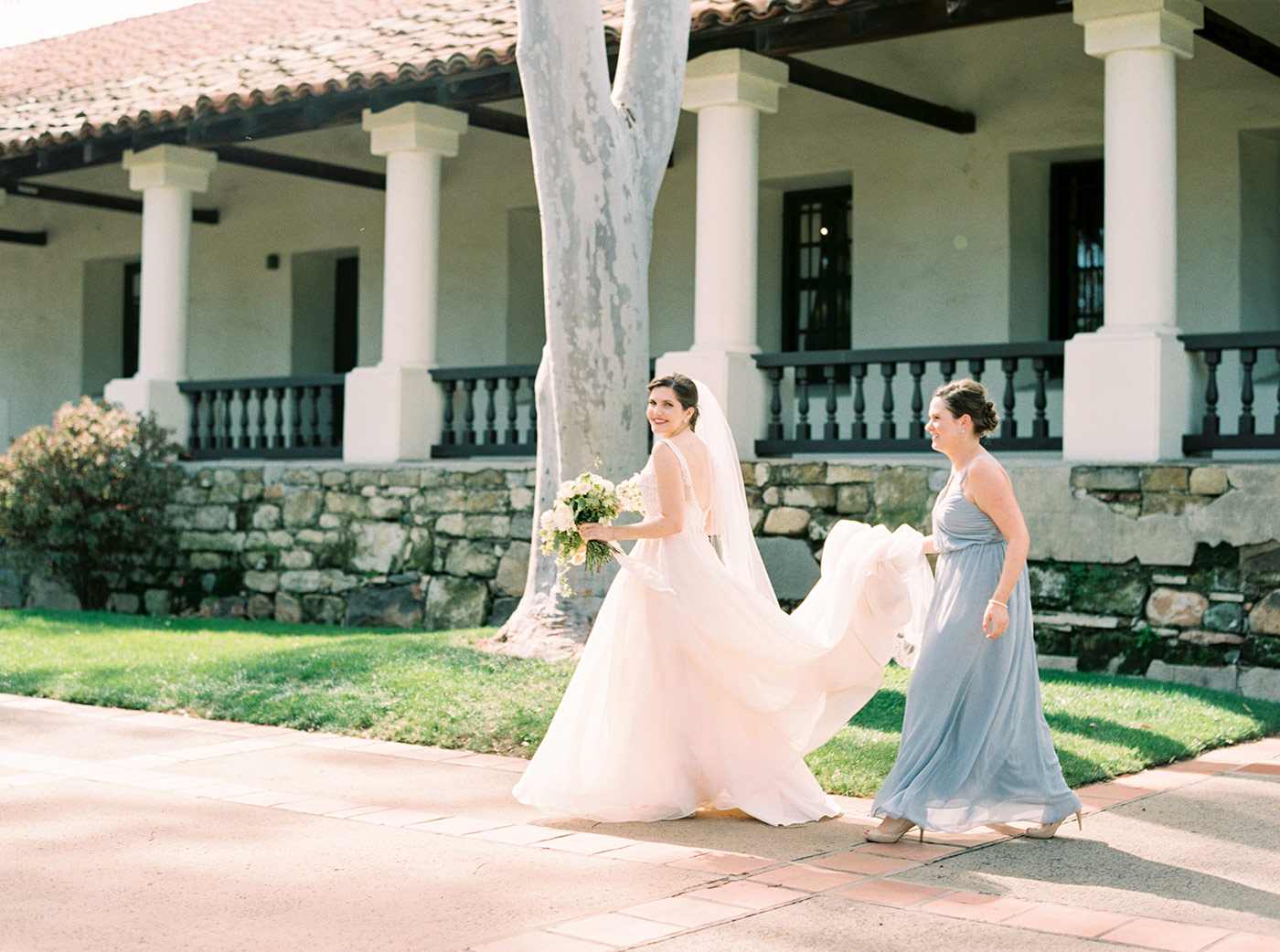 San Luis Obispo Mission Wedding photographed by Ashley Ludaescher Photography