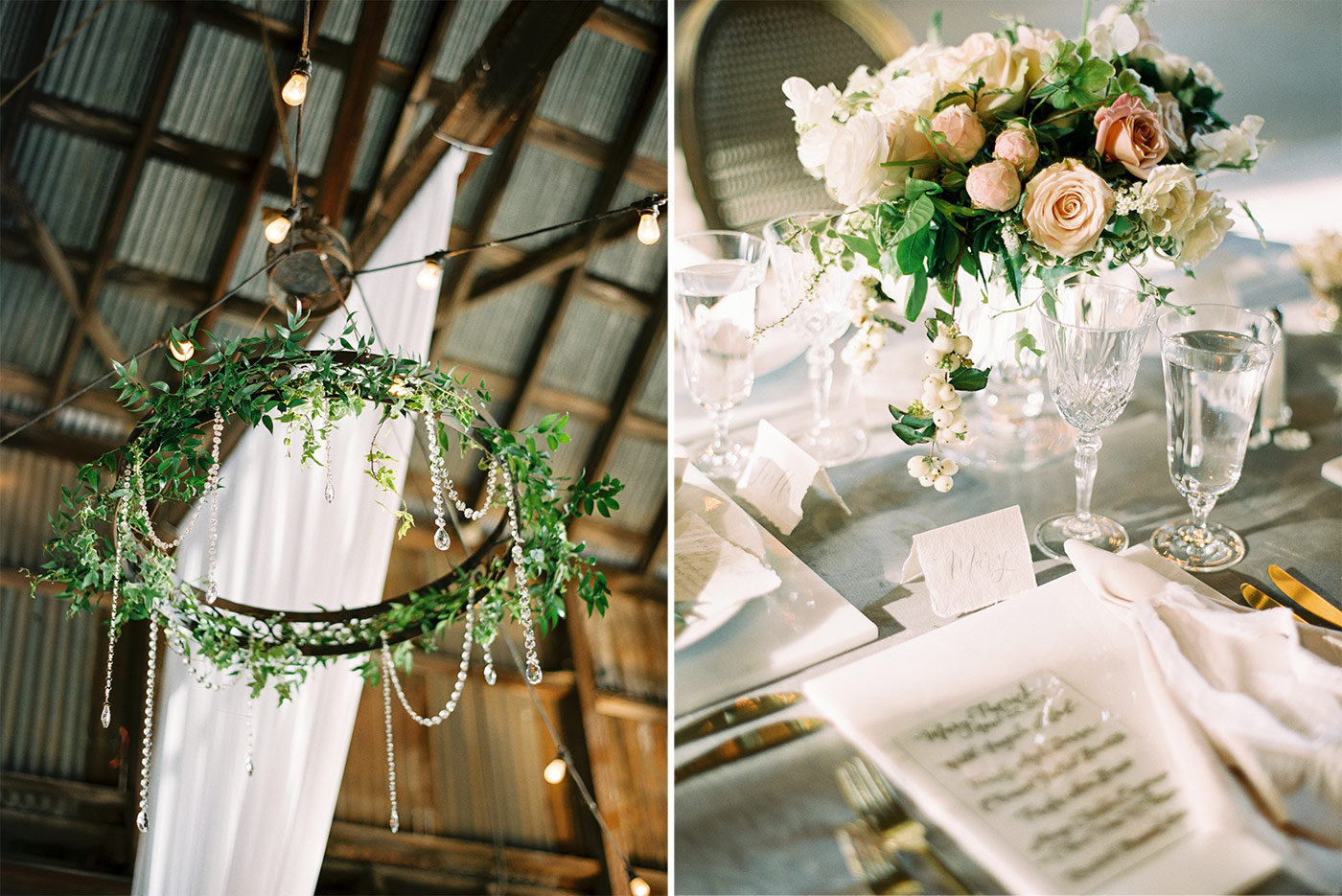 Santa Margarita Ranch Wedding Designed by Danae Grace Events, Florals by Noonan's Wine Country Designs and Photographed by Ashley Ludaescher Photography