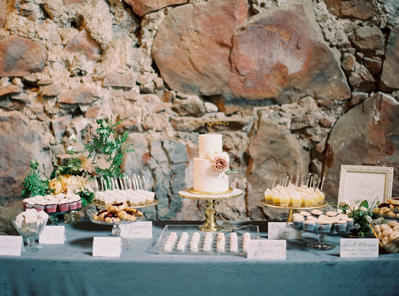 Elegant Wedding Cake by Paper Cake Events