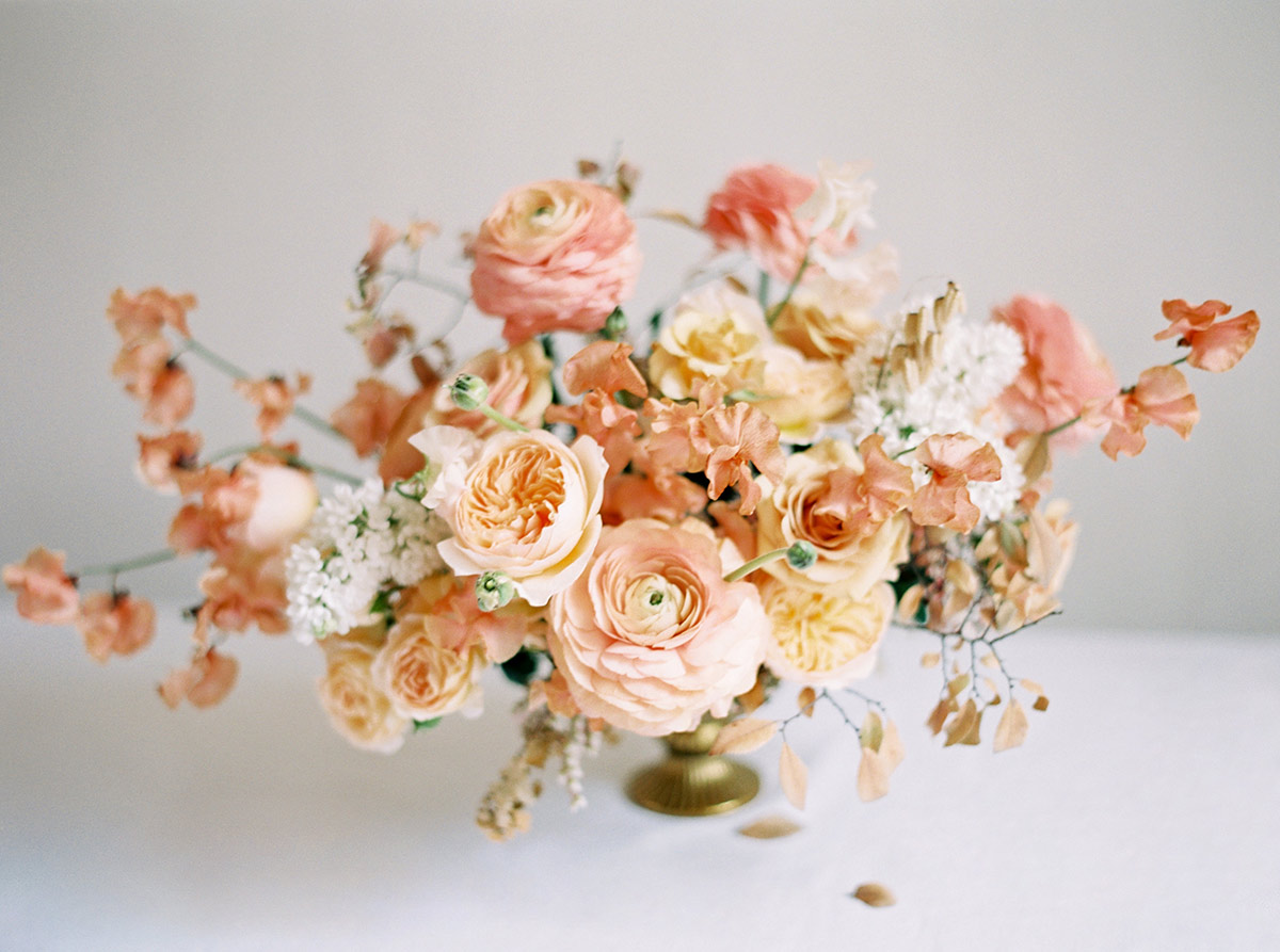 Rose Gold Minimal Beauty Fine Art Wedding Photography Los Angeles