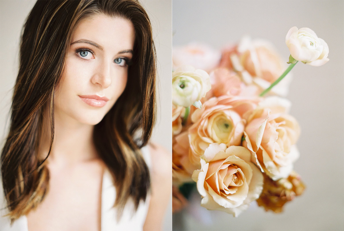 Rose Gold Minimal Beauty Fine Art Wedding Photography Los Angeles