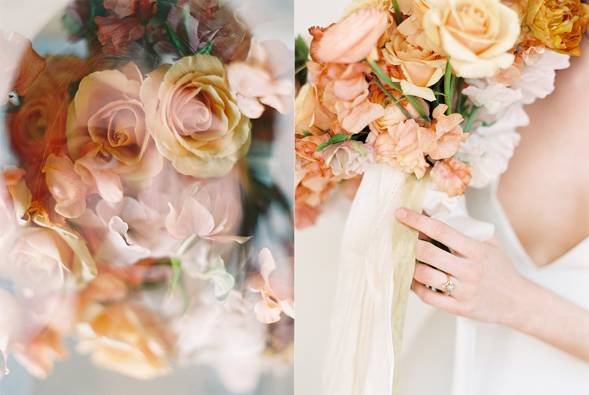 Rose Gold Minimal Beauty Fine Art Wedding Photography Los Angeles