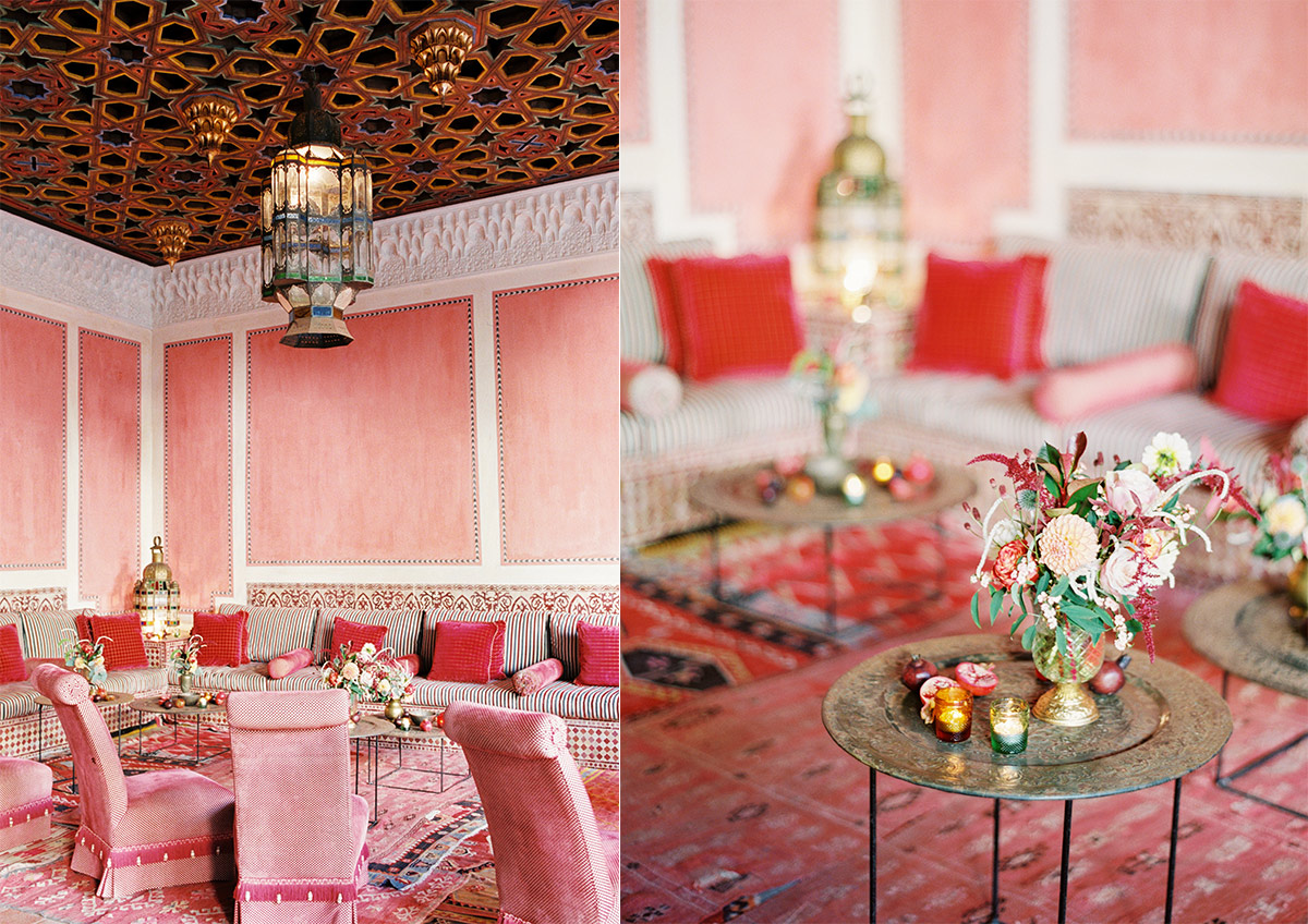 Moroccan Inspired Welcome Dinner Wedding Photography Finca Cortesin Marbella Spain