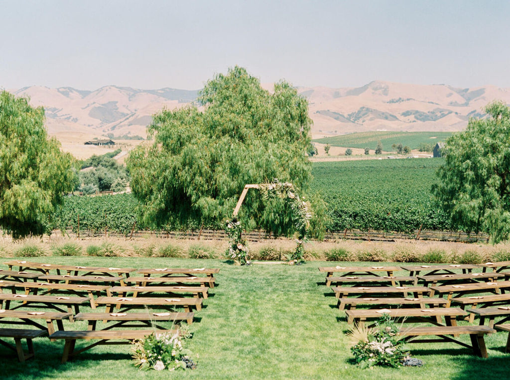 Greengate Ranch Vineyard Modern Luxury Bohemian Wedding Ashley Ludaescher Photography