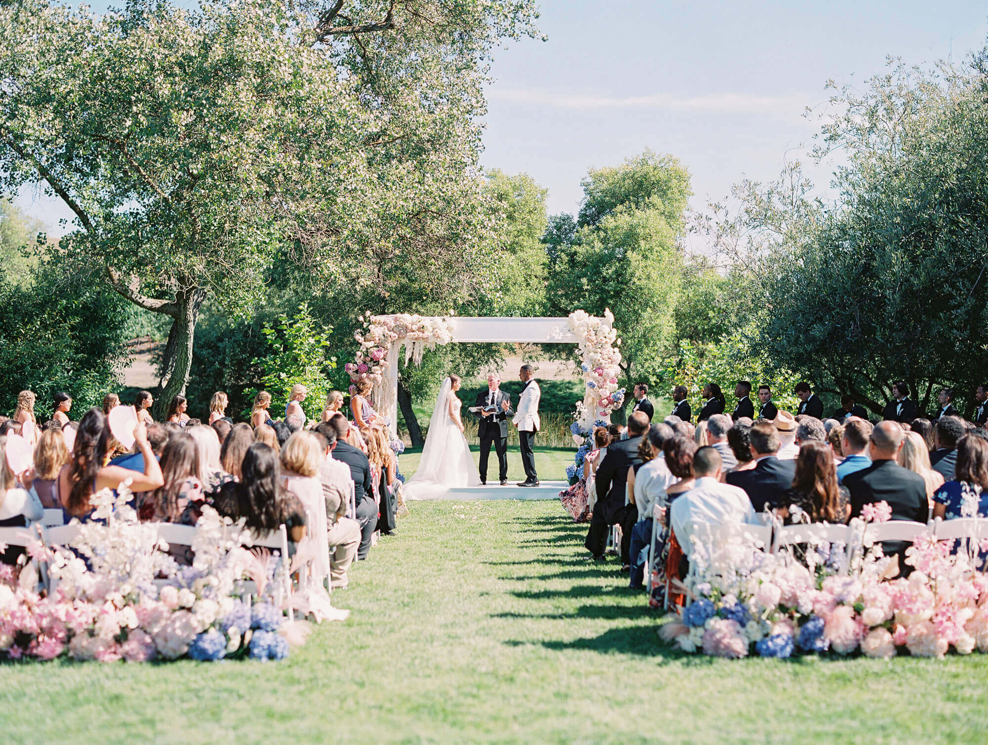 Greengate Ranch Vineyard Wedding Ceremony