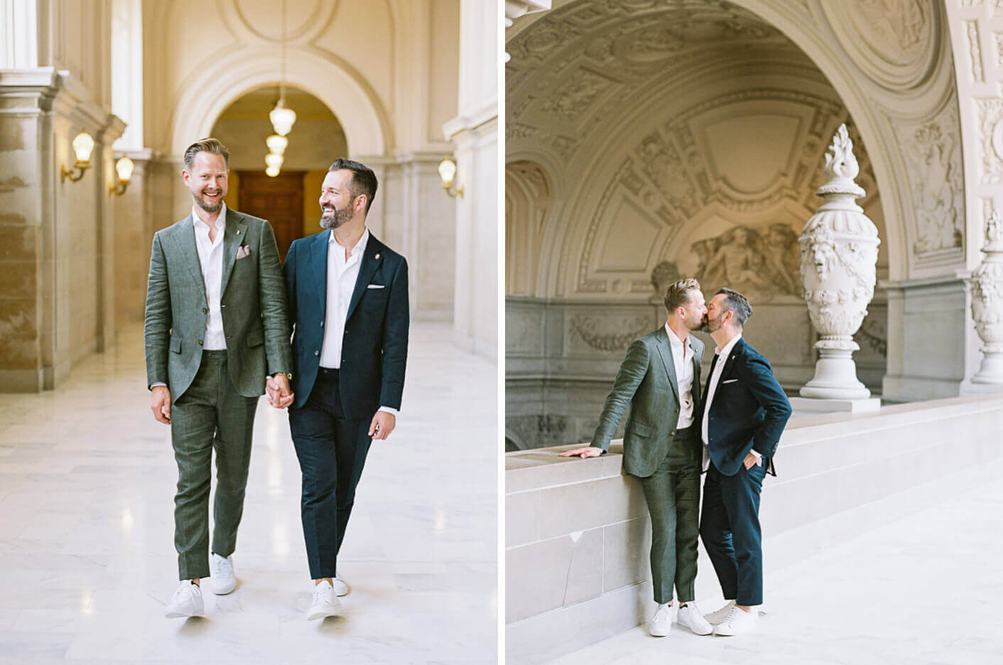 San Francisco City Hall LGBTQ Wedding Photography